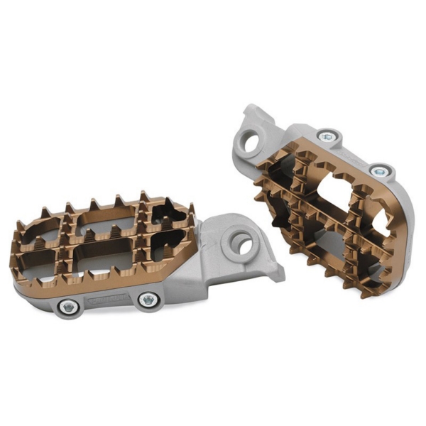 023208 PROTAPER Pro Taper 2.3 Footpegs FOOT PEG KIT KAWA PRO TAPER 2.3 Footpegs Gray, Golden