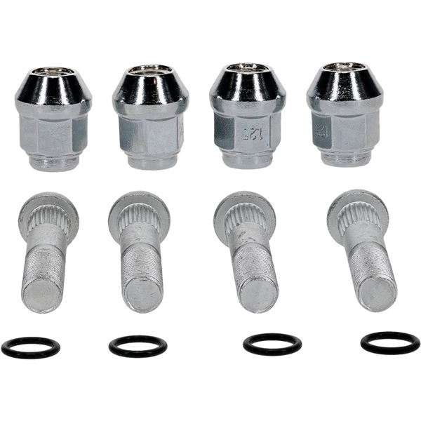 85-1145 MOOSE-RACING All Balls Wheel Stud and Nut Kit 332911 WHEEL NUT KIT SUZ ALLBALLS Wheel Stud and Nut Kit Silver