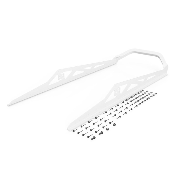 PA02-AC-12-MS-146-WH ITEK ITEK Bumper Powdercoat Series Aluminum - ARCTIC CAT BUMPER RR POWDERCOAT A/C 146 WH Bumper Powdercoat Series White