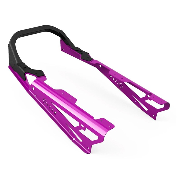 PA02-SL-163-VL ITEK ITEK Polaris Rear Bumper Aluminum BUMPER RR 163 POL PUR ITEK Polaris Rear Bumper Mauve