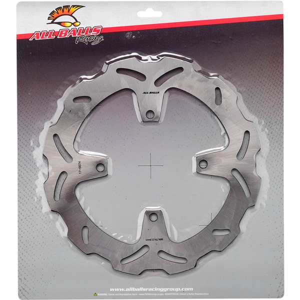 Image-2 All Balls Brake Rotor KAWASAKI - Front 18-0074 DISC BRAKE ALLBALLS 18-0074 18-0074 ALLBALLSRACING