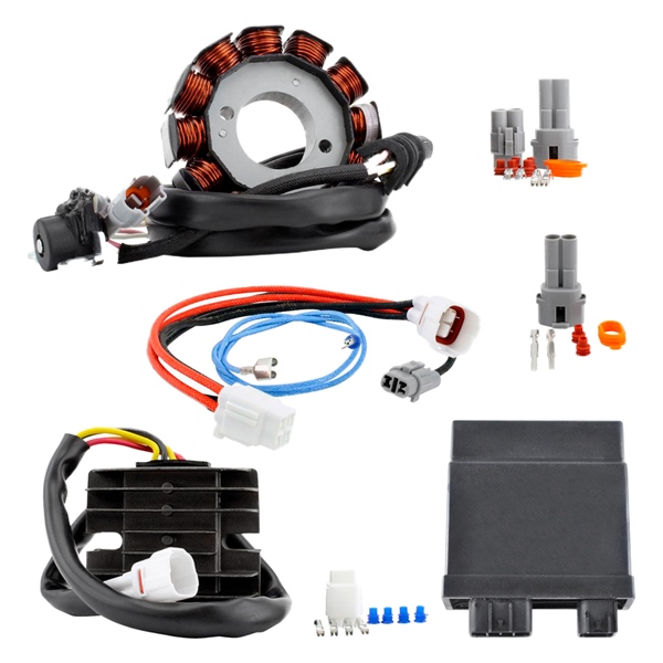 Image-5 Kimpex HD Stator, HD Regulator Rectifier & HP CDI Box Kit YAMAHA - 345041 STATOR 140W W/CONVERTER AC/DC YAM RMS900-106906 RMS900-106906 KIMPEXHD