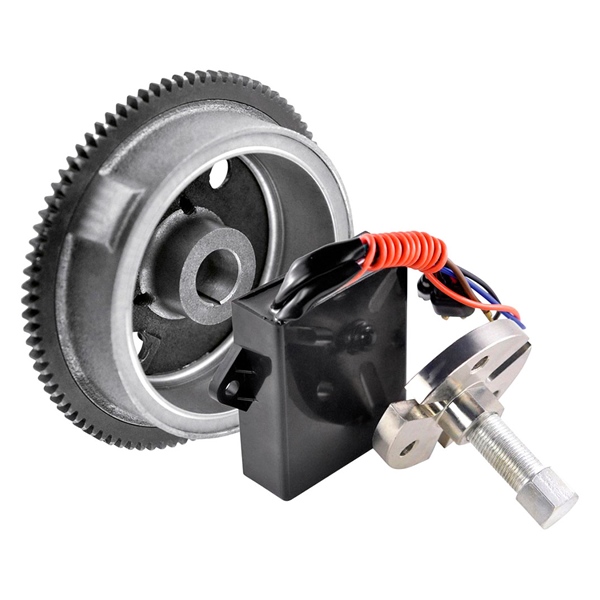 RMS900-102831 KIMPEXHD Kimpex HD Flywheel Kit, Puller, Ignition Conversion 4.1" - 345068 FLYWHEEL/PULLER/CONVERSION KIT POL Flywheel Kit, Puller, Ignition Conversion 