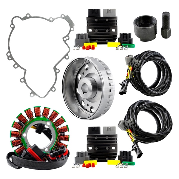 RMS900-106872 KIMPEXHD Kimpex HD SPLYT Stator, Voltage Regulator Rectifier & Gasket Kit POLARIS - 345085 STATOR SPLIT KIT/REGULATOR/ FLYWHEEL POL SPLYT Stator, Voltage Regulator Rectifier & Gasket Kit 