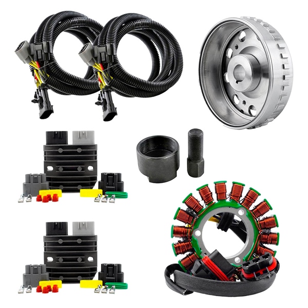 RMS900-106874 KIMPEXHD Kimpex HD SPLYT Stator, Voltage Regulator Rectifier & Gasket Kit POLARIS - 345086 STATOR SPLIT KIT/REGULATOR/ FLYWHEEL POL SPLYT Stator, Voltage Regulator Rectifier & Gasket Kit 
