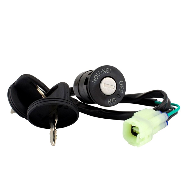 Image-2 Kimpex HD Ignition Key Switch Lock with key - 345265 IGNITION KEY SWITCH A/C KIMPEXHD RMS110-107757 RMS110-107757 KIMPEXHD