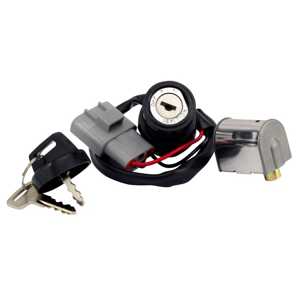 RMS110-108410 KIMPEXHD Kimpex HD Ignition Key Switch Lock with key - 345380 IGNITION KEY SWITCH CFMOTO KIMPEXHD Ignition Key Switch Black