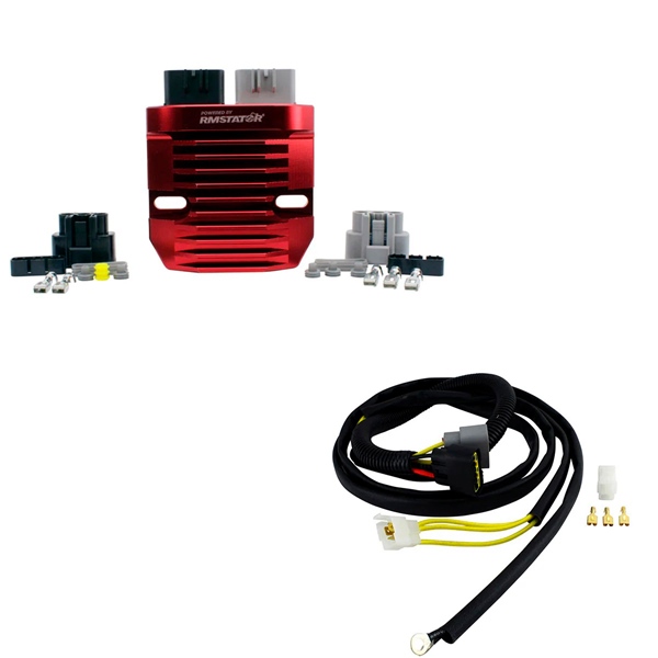 RMS900-108112 KIMPEXHD Kimpex HD MOSFET Regulator and SurePower ECM Bypass Harness Kit POLARIS - 345445 REGULATOR MOSFET + HARNAIS ECM POL MOSFET Regulator and SurePower ECM Bypass Harness Kit 