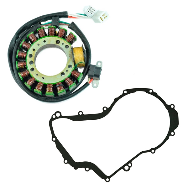 RM22605 KIMPEXHD Kimpex HD Stator and Crankcase Cover Gasket YAMAHA - 345462 STATOR + MAGNETO COVER GASKET YAM Stator and Crankcase Cover Gasket 