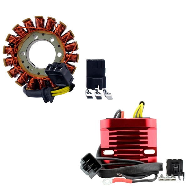 RMS900-107632 KIMPEXHD Kimpex HD Generator Stator & Aluminum Mosfet Voltage Regulator Kit HONDA - 345487 STATOR + REGULATOR MOSFET ALU HON Generator Stator & Aluminum Mosfet Voltage Regulator Kit 