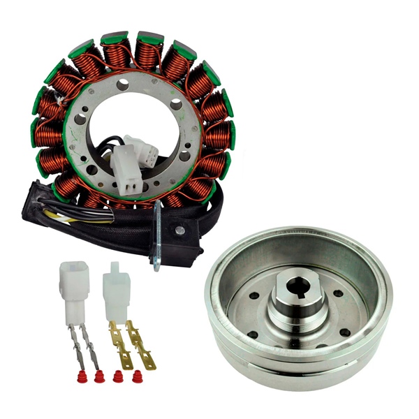 RM23013 KIMPEXHD Kimpex HD Stator and Improved Flywheel Kit ARCTIC CAT, SUZUKI - 345492 FLYWHEEL + STATOR A/C KIMPEXHD Stator and Improved Flywheel Kit 