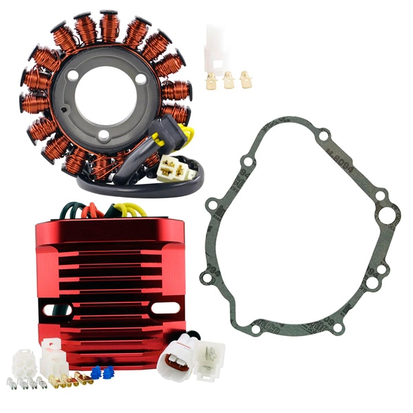 RMS900-107319 KIMPEXHD Kimpex HD Generator Stator, Aluminum Mosfet Regulator and Gasket  Kit SUZUKI - 345510 STATOR + REGULATOR + GASKET SUZ KIMPEXHD Generator Stator, Aluminum Mosfet Regulator and Gasket  Kit 