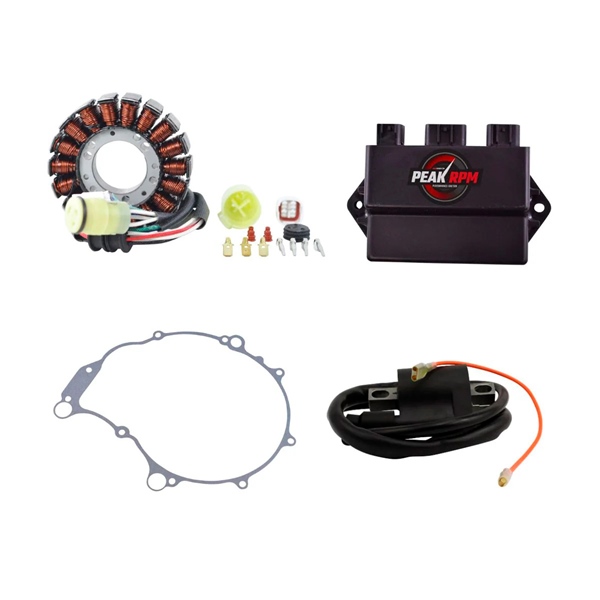 RM22832 KIMPEXHD Kimpex HD Stator, CDI Box, Ignition Coil and Gasket Kit YAMAHA - 345516 STATOR + CDI BOX + IGN COIL + GASKET Stator, CDI Box, Ignition Coil and Gasket Kit 