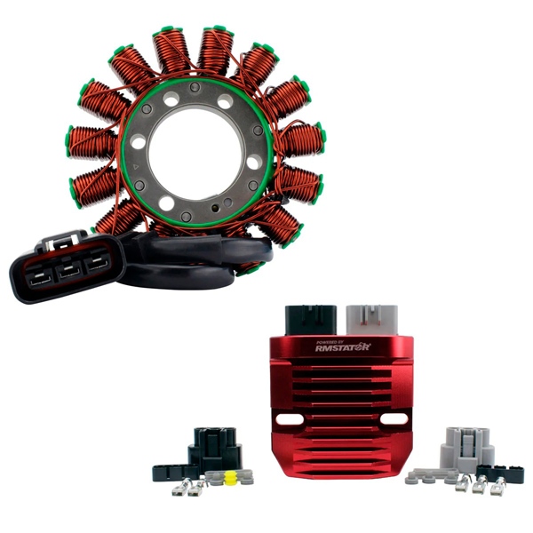 RMS900-107597 KIMPEXHD Kimpex HD Generator Stator & Aluminum Mosfet Voltage Regulator Kit HONDA - 345517 STATOR + REGULATOR MOSFET ALU HON Generator Stator & Aluminum Mosfet Voltage Regulator Kit 