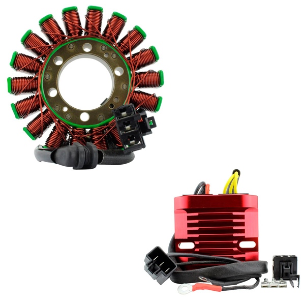 RMS900-107636 KIMPEXHD Kimpex HD Generator Stator & Aluminum Mosfet Voltage Regulator Kit TRIUMPH - 345520 STATOR + REGULATOR MOSFET ALU TRIUMPH Generator Stator & Aluminum Mosfet Voltage Regulator Kit 