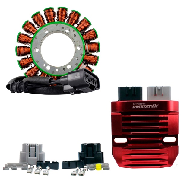 RMS900-107273 KIMPEXHD Kimpex HD Generator Stator & Aluminum Mosfet Voltage Regulator Kit TRIUMPH - 345526 STATOR + REGULATOR MOSFET ALU TRIUMPH Generator Stator & Aluminum Mosfet Voltage Regulator Kit 