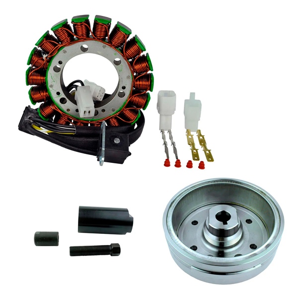 RM23035 KIMPEXHD Kimpex HD Stator, Flywheel and Flywheel Puller Kit ARCTIC CAT, SUZUKI - 345535 FLYWHEEL + PULLER + STATOR A/C Stator, Flywheel and Flywheel Puller Kit 