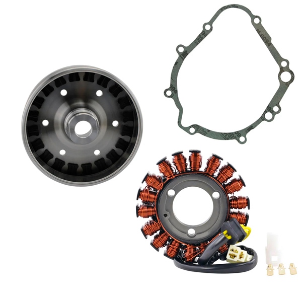 RMS900-108782 KIMPEXHD Kimpex HD Improved Flywheel, Stator and Crankcase Cover Gasket Kit SUZUKI - 345556 STATOR + FLYWHEEL + GASKET SUZ Improved Flywheel, Stator and Crankcase Cover Gasket Kit 