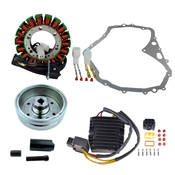 RM23025 KIMPEXHD Kimpex HD Stator, Mosfet Regulator, Improved Magneto Flywheel, puller and Gasket SUZUKI - 345582 FLYWHEEL + PULLER + STATOR + REGUL Stator, Mosfet Regulator, Improved Magneto Flywheel, puller and Gasket 