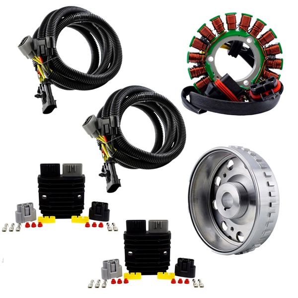 RMS900-106951 KIMPEXHD Kimpex HD SPLYT Stator, Regulator and HO Flywheel Kit POLARIS - 345602 STATOR + REGULATOR + FLYWHEEL POL SPLYT Stator, Regulator and HO Flywheel Kit 