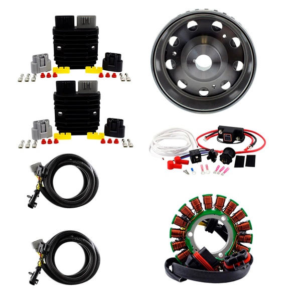 RMS900-108170 KIMPEXHD Kimpex HD 900W SPLYT Stator, Regulator, Dual Battery Isolator and Flywheel POLARIS - 345606 STATOR + REGUL + ISOLATOR DBL POL 900W SPLYT Stator, Regulator, Dual Battery Isolator and Flywheel 