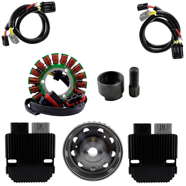 RMS020-107992 KIMPEXHD Kimpex HD SPLYT Stator, REVOLT Regulator, Flywheel and Puller POLARIS - 345612 REGULATOR REVOLT + STATOR + PULLER POL SPLYT Stator, REVOLT Regulator, Flywheel and Puller 