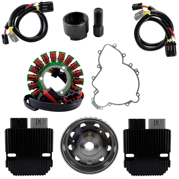 RMS020-107994 KIMPEXHD Kimpex HD SPLYT Stator, Revolt Regulator, Flywheel and Gasket Kit POLARIS - 345613 REGULATOR REVOLT + STATOR + GASKET POL SPLYT Stator, Revolt Regulator, Flywheel and Gasket Kit 