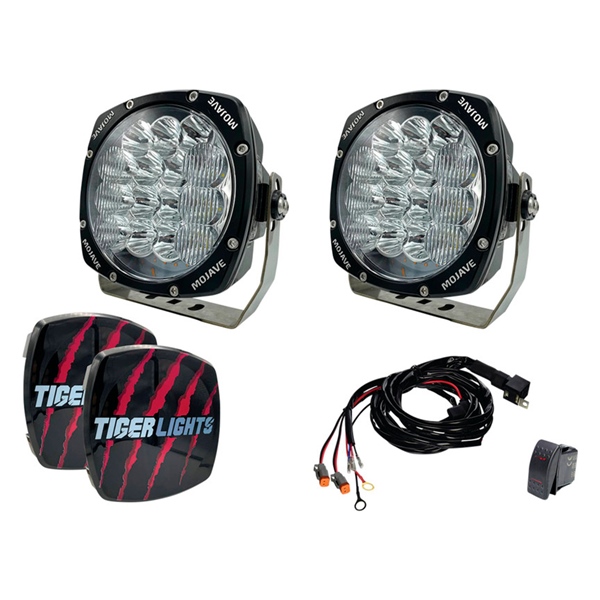 TLM8-KIT TIGER-LIGHTS Tiger Lights Dual LED 8" Mojave Series Light LIGHT DUAL LED 8" MOJAVE Tiger Lights Dual LED 8" Mojave Series Light Clear