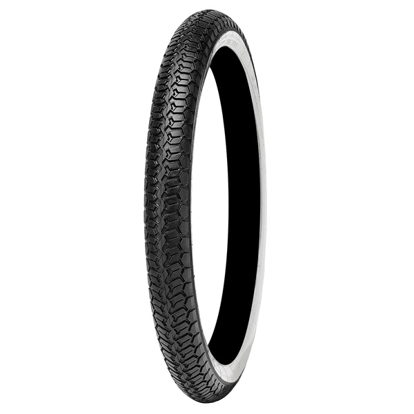 70000796 MITAS Mitas B8 Moped Classic Tire 2 1/4-16 38J F/R B8 WH TT B8 Moped Classic Tire 