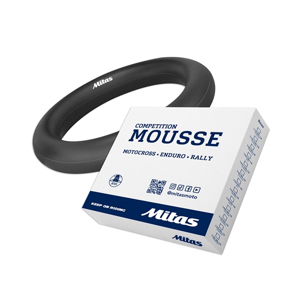 70000898 MITAS Mitas Mousse Tire Tube 90/90-21 RALLY CYLINDRICAL MITAS Mousse Tire Tube 