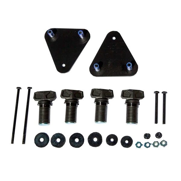 93160 KOLPIN Kolpin Trunk & Lounger Mounting Kit MOUNTING KIT TRUNK W/LOUNGER POL Trunk & Lounger Mounting Kit 