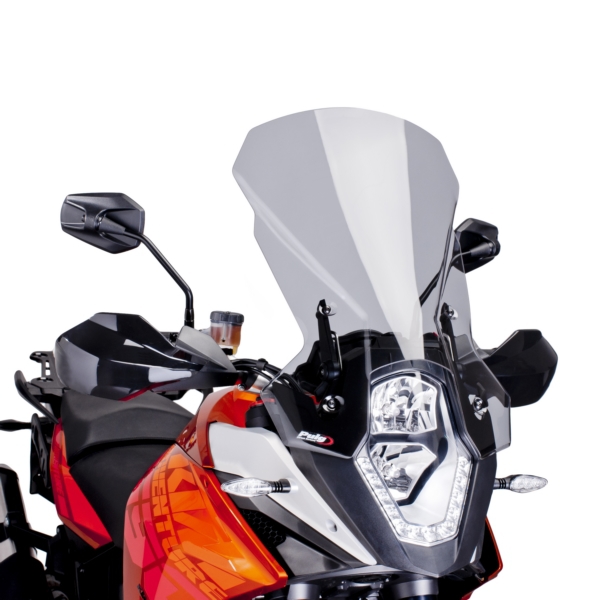 6494H PUIG Puig Touring Windshield KTM WINDSHIELD TOURING LSMK KTM PUIG Touring Windshield Smoke (Light)