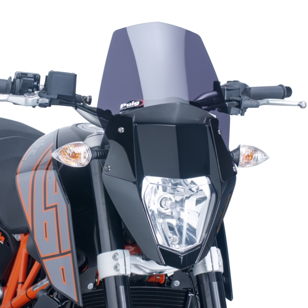 6009F PUIG Puig Naked Windshield KTM WINDSHIELD NAKED NG DSMK KTM PUIG Naked Windshield Smoke (dark)