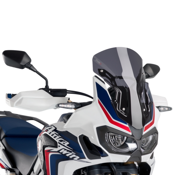 8904F PUIG Puig Racing Windshield HONDA WINDSHIELD RACING DSMK HON PUIG Racing Windshield Smoke (dark)