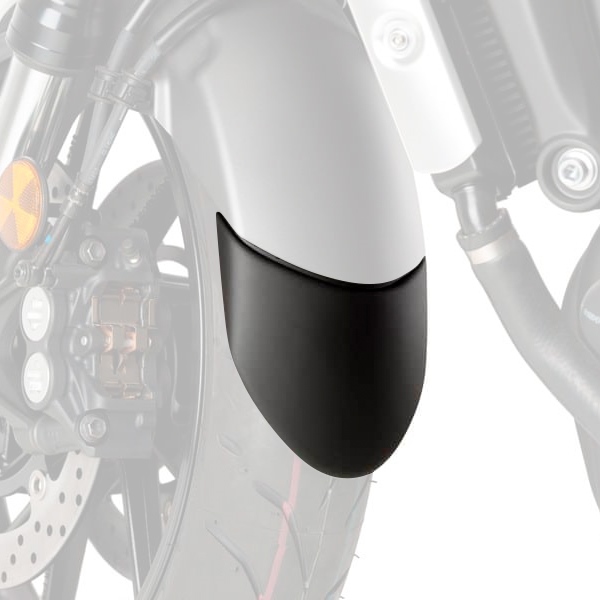 9375N PUIG Puig Overfender HONDA FENDER EXTENSION FT HON BK MAT Overfender Black