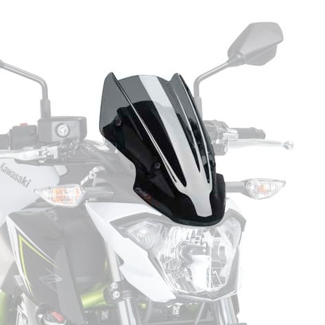 9588F PUIG Puig Naked New Generation Windshield KAWASAKI WINDSHIELD NAKED NG TOUR DSMK KAWA PUIG Naked New Generation Windshield Smoke (dark)