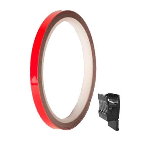 4542R PUIG Puig Rim Band with applicator WHEEL STRIPES 6M W/APPLI HVIS RD PUIG Rim Band with applicator 