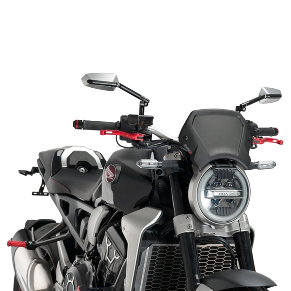 Image-2 Puig Aluminium Plate HONDA PLATE ALU FT BK HON PUIG 9803N 9803N PUIG
