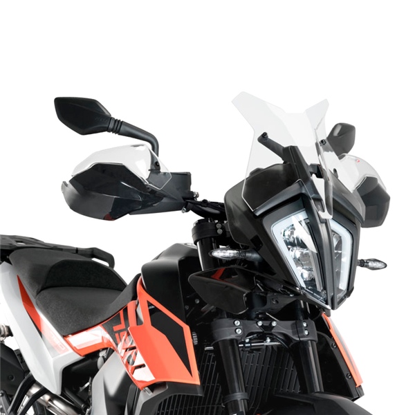 3738W PUIG Puig Racing Windshield KTM SCREEN RACING CLR KTM PUIG Racing Windshield Clear