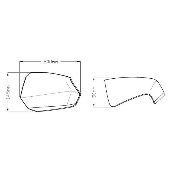 Image-2 Puig Maxiscooter Handguards HANDGUARD UNIV CLCR MAXISCOOTER PUIG 3488W 3488W PUIG