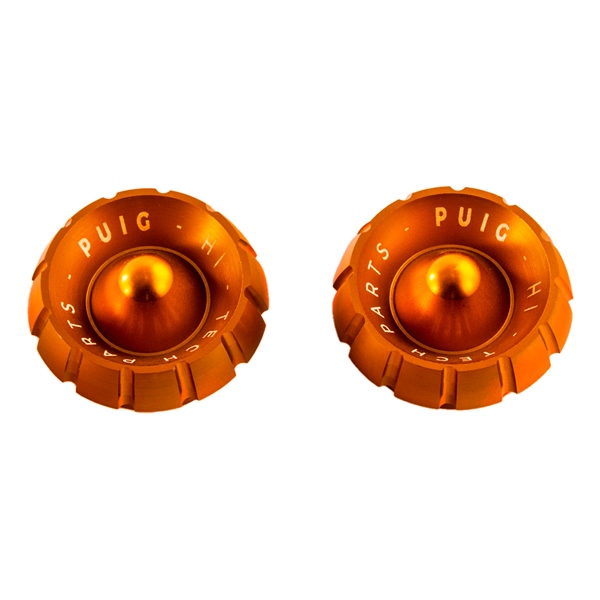 9420T PUIG Puig Bar Ends BAR END THRUSTER UNIV OG PUIG Bar Ends Orange