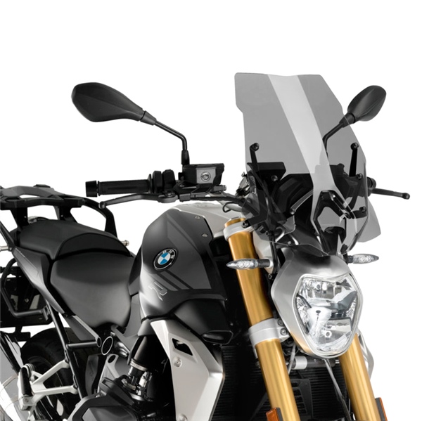 3625H PUIG Puig Naked New Generation Windshield BMW WINDSHIELD NAKED NG LSMK BMW PUIG Naked New Generation Windshield Smoke (Light)