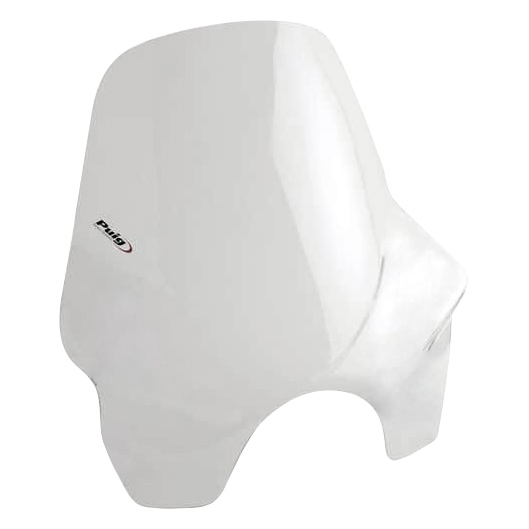 0856W PUIG Puig Touring Windshield APRILIA, BMW, DUCATI, HARLEY-DAVIDSON, HONDA, HUSQVARNA, HYOSUNG, INDIAN, KAWASAKI, SUZUKI, TRIUMPH, YAMAHA WINDSHIELD TOURING CLR PUIG Touring Windshield Clear