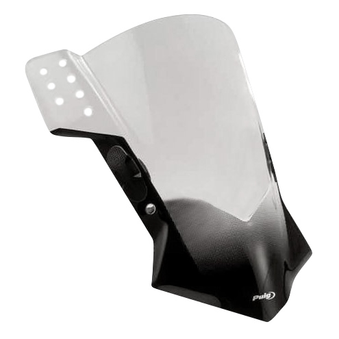 5881W PUIG Puig Rafale Windshield APRILIA, BMW, DUCATI, HONDA, HUSQVARNA, INDIAN, KAWASAKI, KTM, KYMCO, MOTO GUZZI, MV AGUSTA, SUZUKI, TRIUMPH, YAMAHA, ZERO WINDSHIELD RAFALE CLR PUIG Rafale Windshield Clear