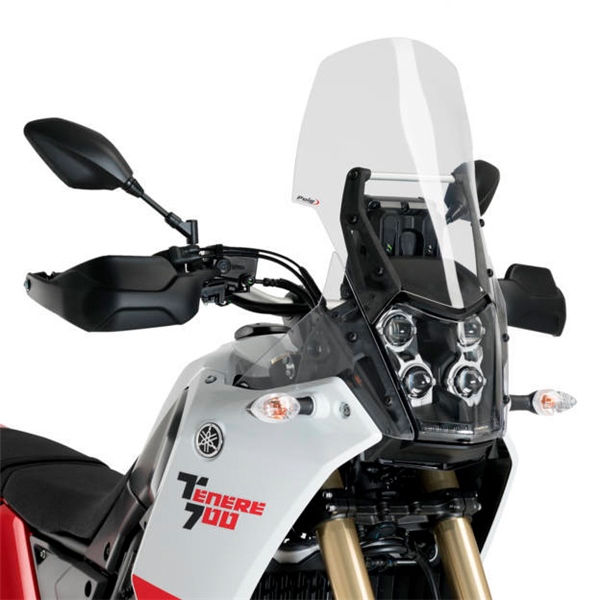 3727W PUIG Puig Touring Windshield YAMAHA WINDSHIELD TOURING CLR YAM PUIG Touring Windshield Clear