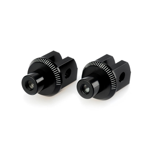 8896N PUIG Puig Racing Footpeg Adapter ADAPTOR FOOTPEG BK YAM PUIG Racing Footpeg Adapter 