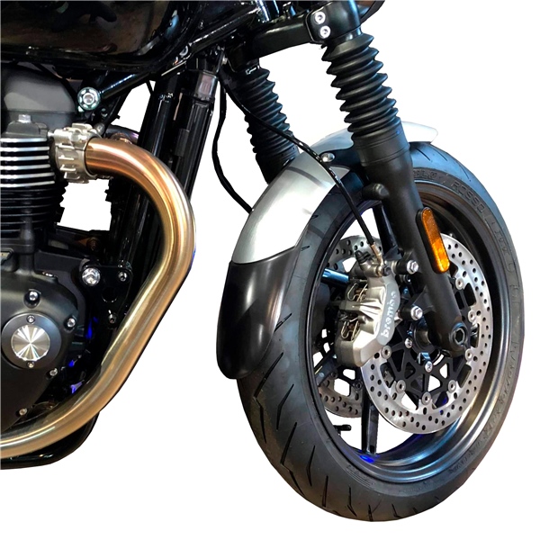 3862N PUIG Puig Overfender TRIUMPH FENDER EXTENSION FT TRIUMPH BK PUIG Overfender Black