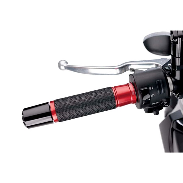 3553R PUIG Puig Ascent Grip Hi-tech GRIPS HI-TECH ASCENT 123MM RD QTY2 PUIG Ascent Grip Hi-tech Red