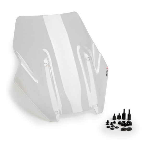20841W PUIG Puig Sport Windshield HARLEY-DAVIDSON SPORT SCREEN HARLEY CLR PUIG Sport Windshield Clear
