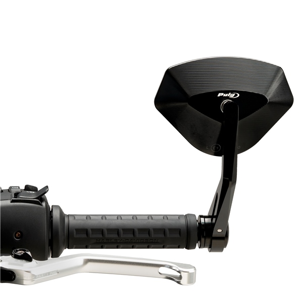 21618D PUIG Puig Hi-Tech V Mirror MIRROR RR HI-TECH 5 PUIG Hi-Tech V Mirror Black